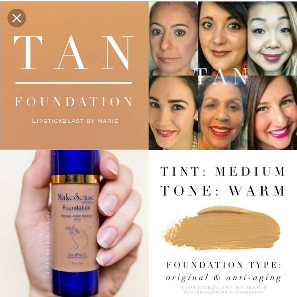 Senegence tan foundation
